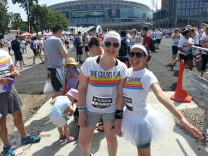 Me and Caitlin (the instigator!)