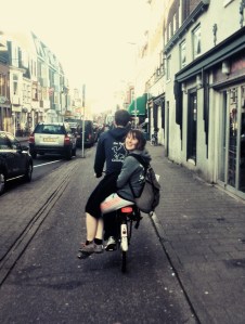 Cycling through Haarlem