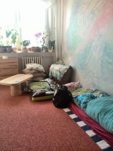My sleeping-space